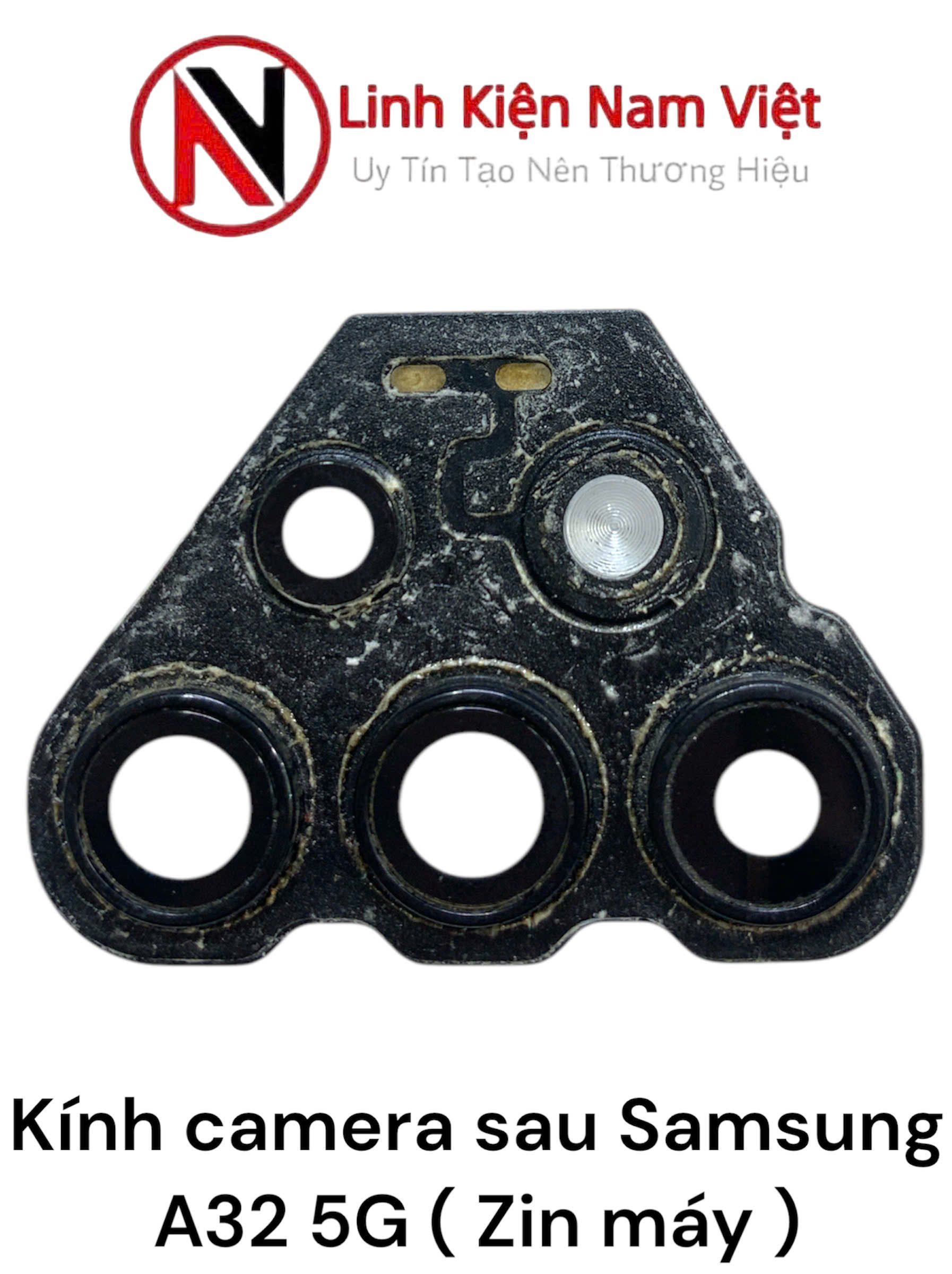 Kính camera Samsung A32 4G / A32 5G / A52 / A525 ( Zin bóc máy ) Đen