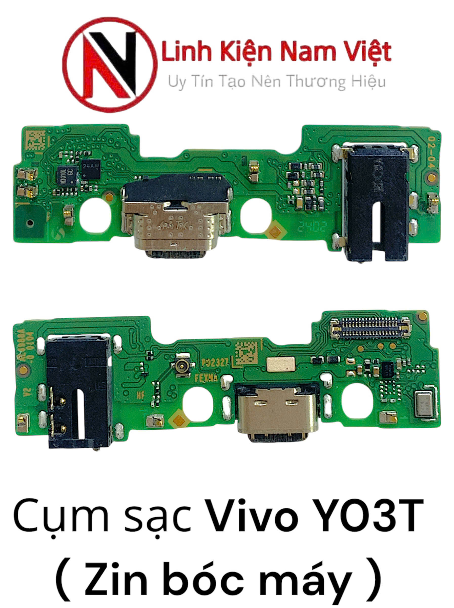 Cụm chân sạc bộ Vivo Y03T ( Zin bóc máy )