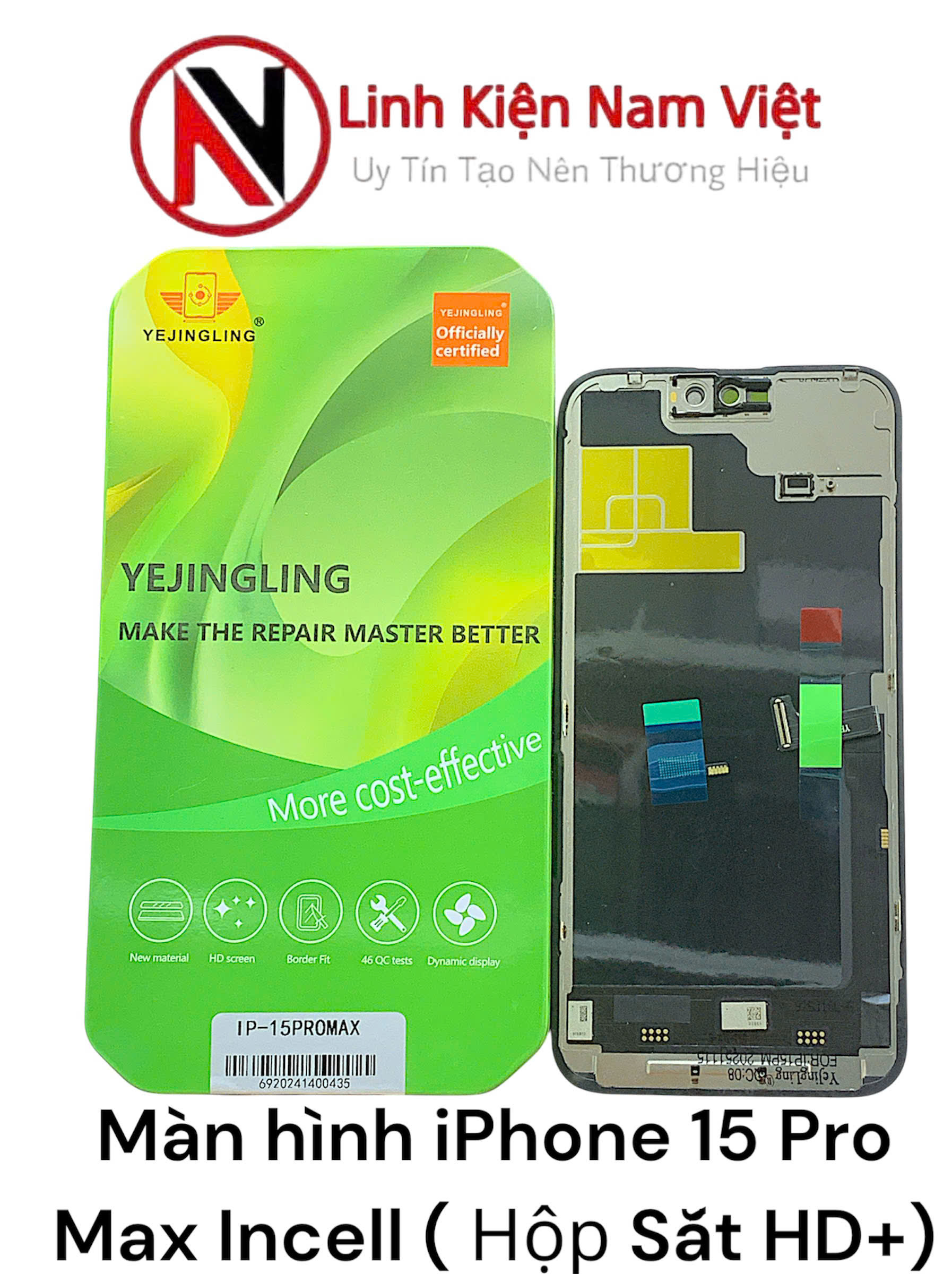 Màn hình iPhone 15 Pro incell ( Hộp Sắt HD+)