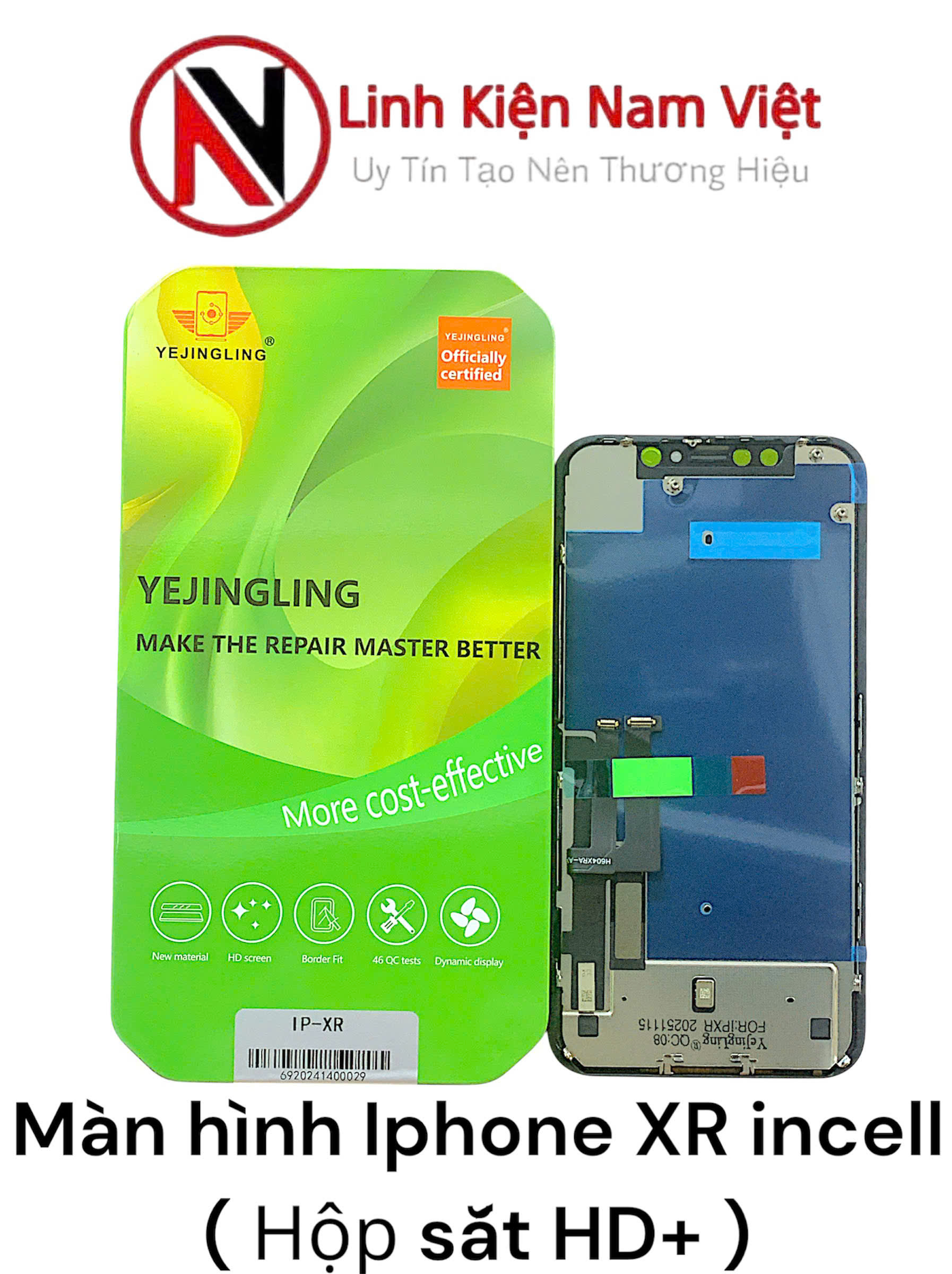 Màn hình Iphone XR incell ( Hộp sắt HD+ )