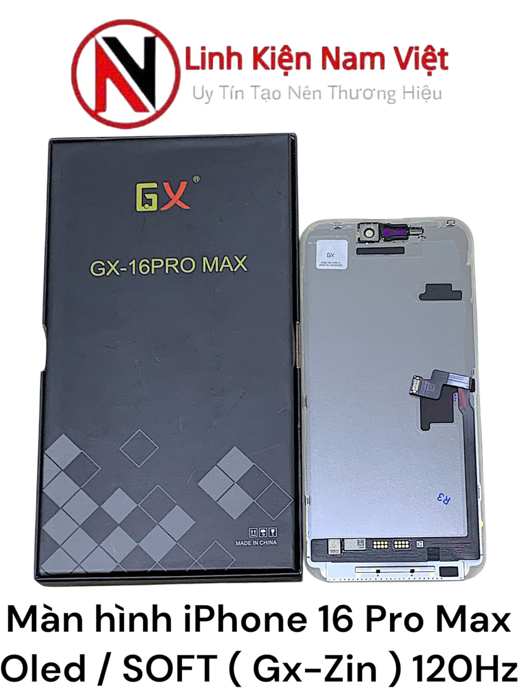 Màn iPhone 16 Pro Max Oled ( Gx Zin )