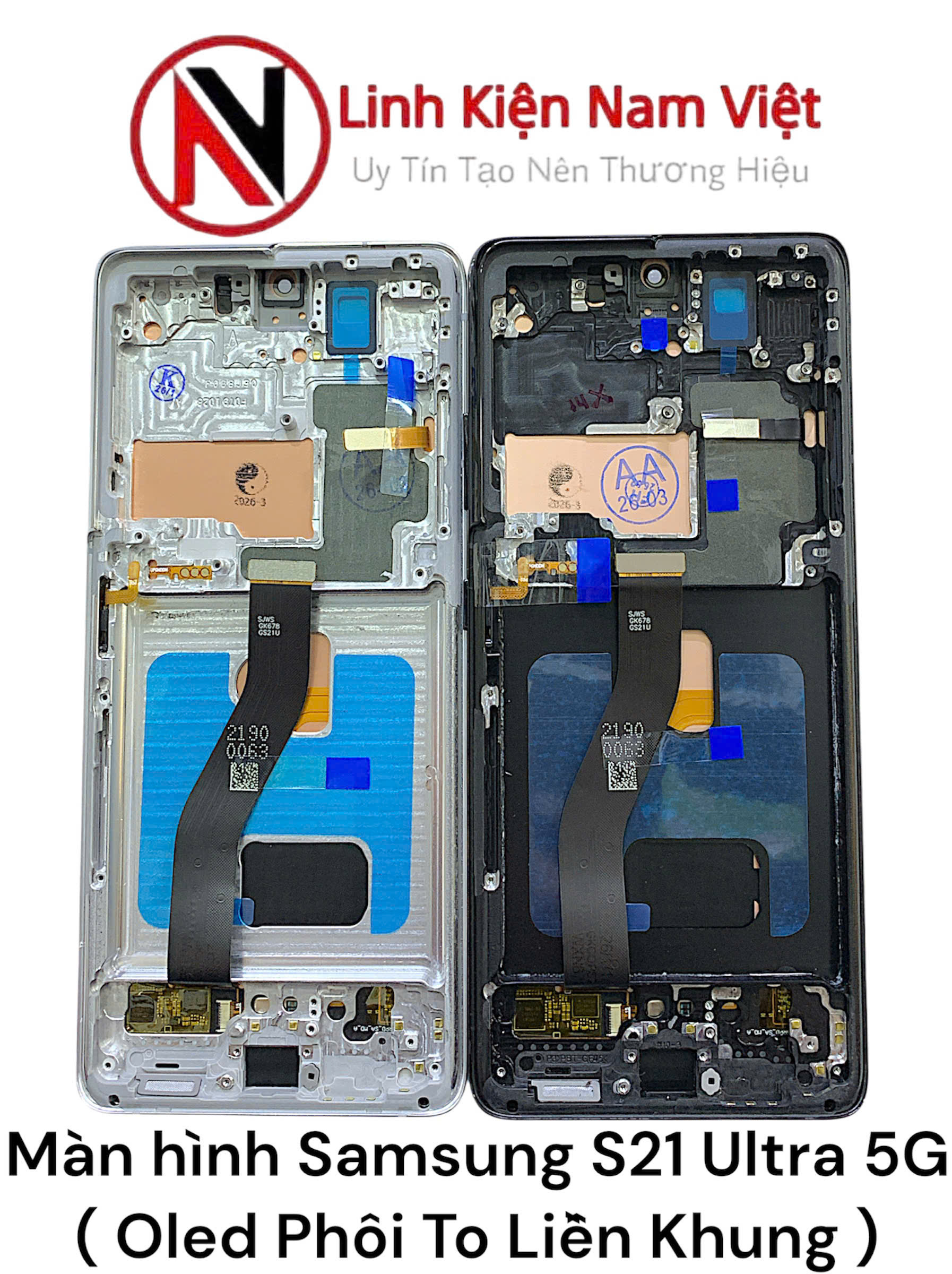 Màn hình Samsung S21 Ultra 5G ( Oled Phôi To Liền Khung )