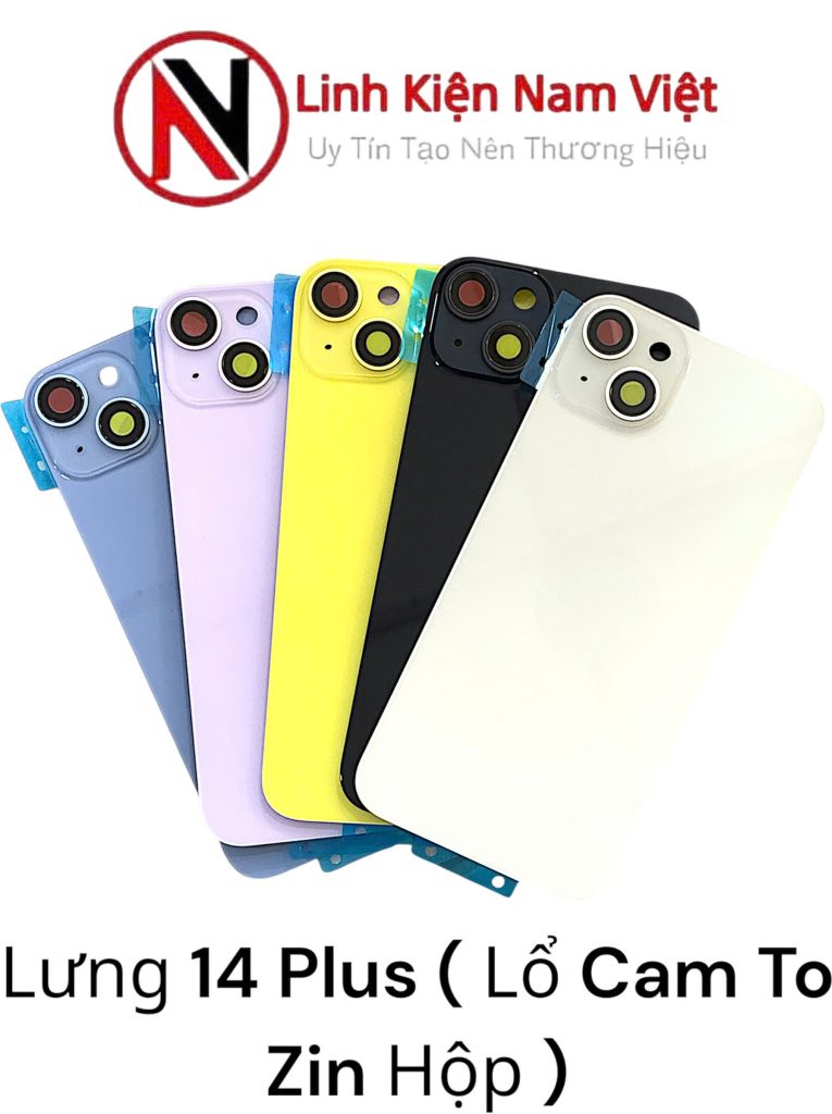Lưng iPhone 14 Plus ( Liền Kính Camera Zin Hộp )