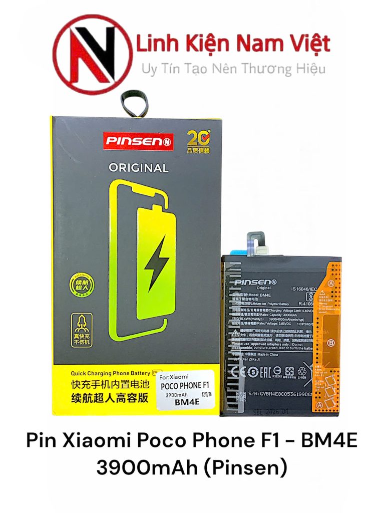 Pin Xiaomi Poco F1 / BM4E -3900mAh ( Mechanic )