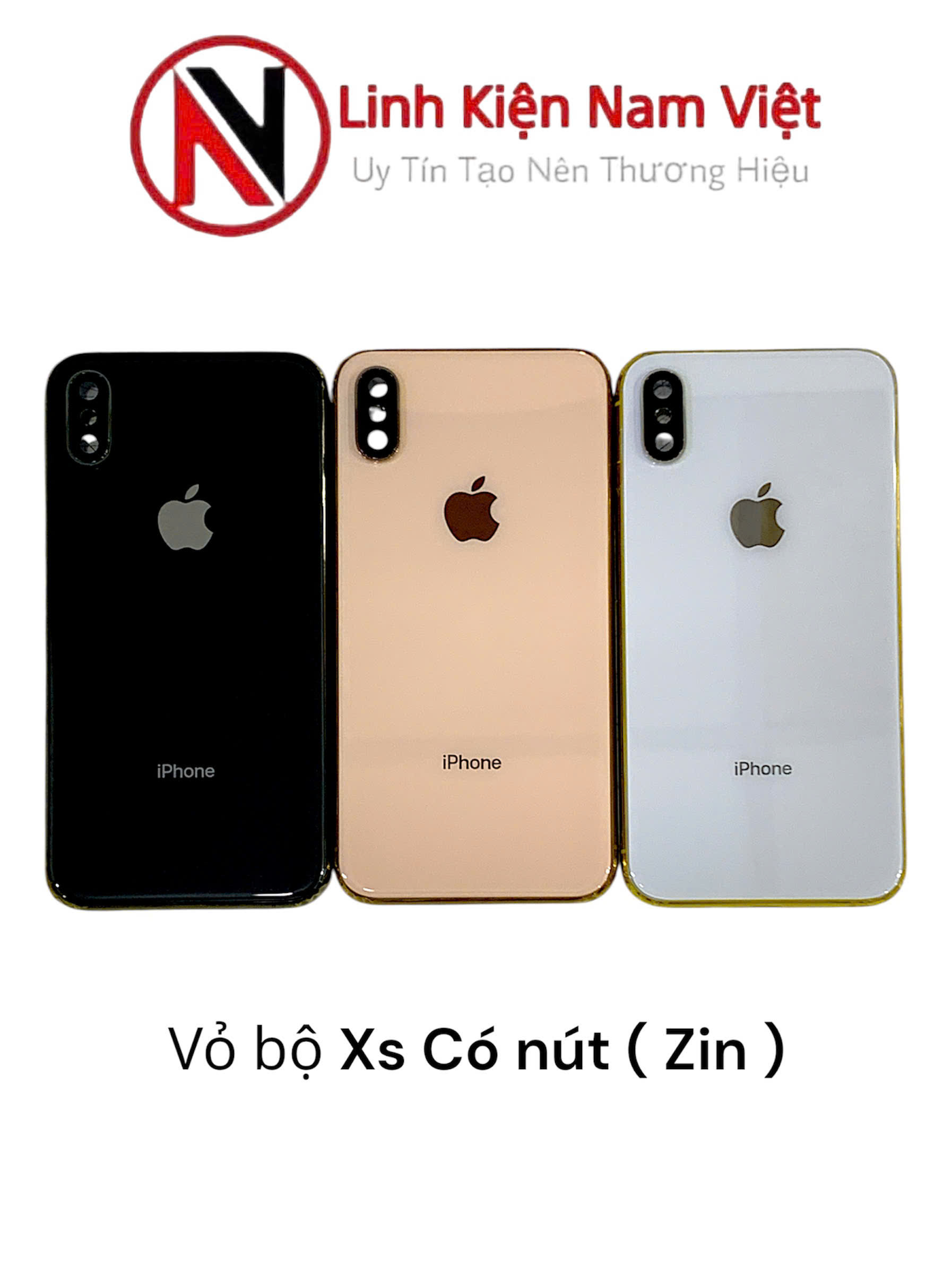 Vỏ bộ iPhone XS Có nút ( Zin )