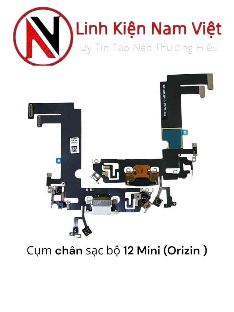 Cụm chân sạc bội iPhone 12 Mini ( Orizin