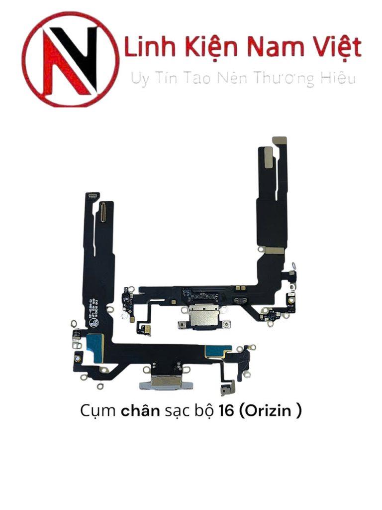 Cụm chân sạc bội iPhone 16 ( Orizin )