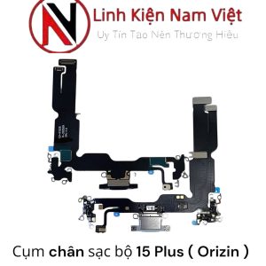 Cụm chân sạc bội iPhone 15 Plus ( Orizin )
