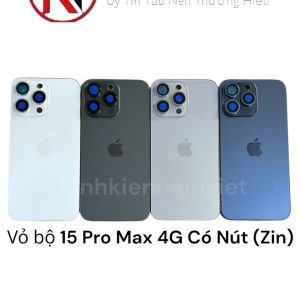 Vỏ bộ iPhone 15 Pro Max 4G Có nút ( Zin )