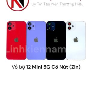 Vỏ bộ iPhone 12 Mini 5G Có nút ( Zin )