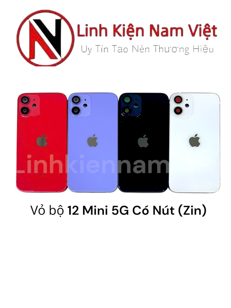 Vỏ bộ iPhone 12 Mini 5G Có nút ( Zin )