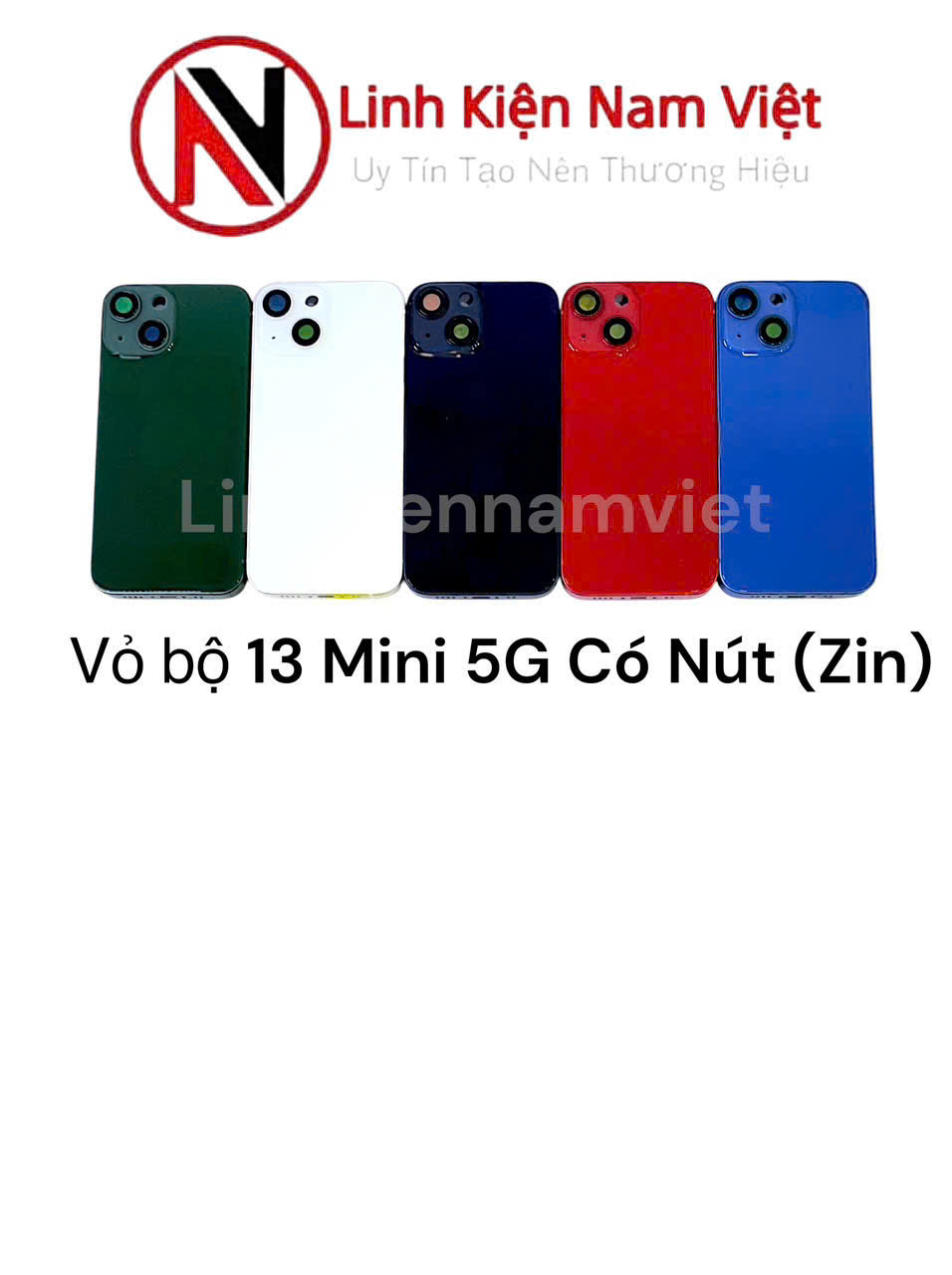 Vỏ bộ iPhone 13 Mini 5G Có nút ( Zin )