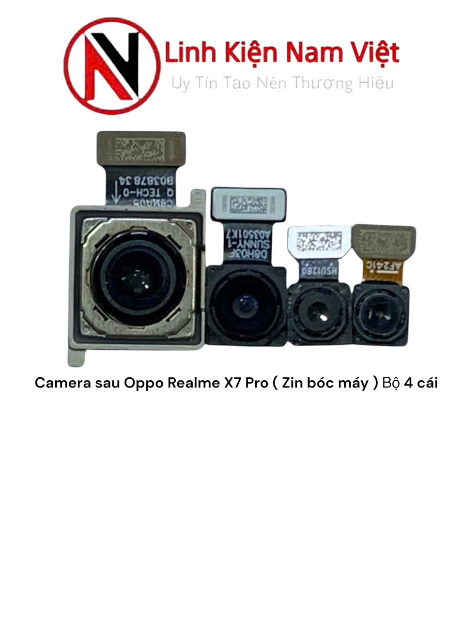 Camera sau Oppo Realme X7 Pro ( Zin bóc máy ) Bộ 4 cái