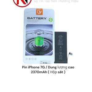 Pin iPhone 7G / Dung lượng cao 2370mAh ( Hộp sắt )