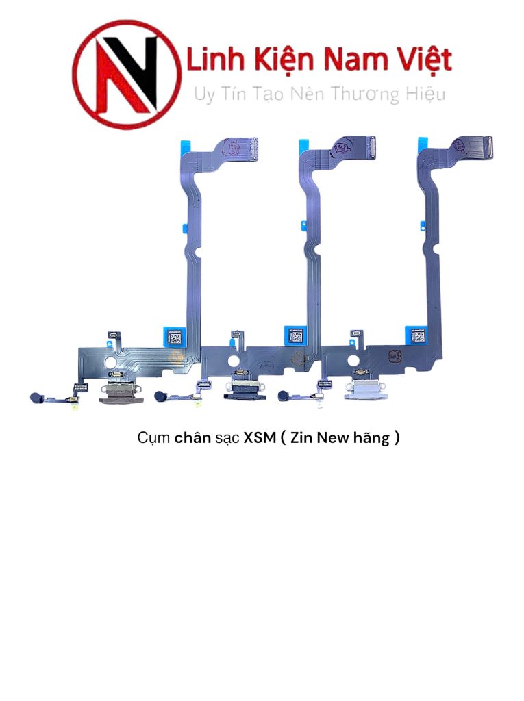 Cụm chân sạc iPhone XS Max ( Zin New hãng )