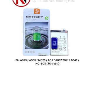 Pin Samsung A02S / A03S / M02S / A03 / A037 2021 / A04E / HQ-50S ( Hộp sắt )