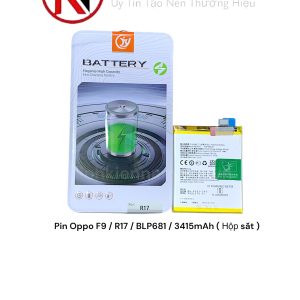 Pin Oppo F9 / R17 / BLP681 / 3415mAh ( Hộp sắt )