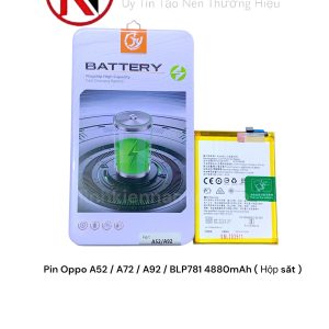 Pin Oppo A52 / A72 / A92 / BLP781 4880mAh ( Hộp sắt )