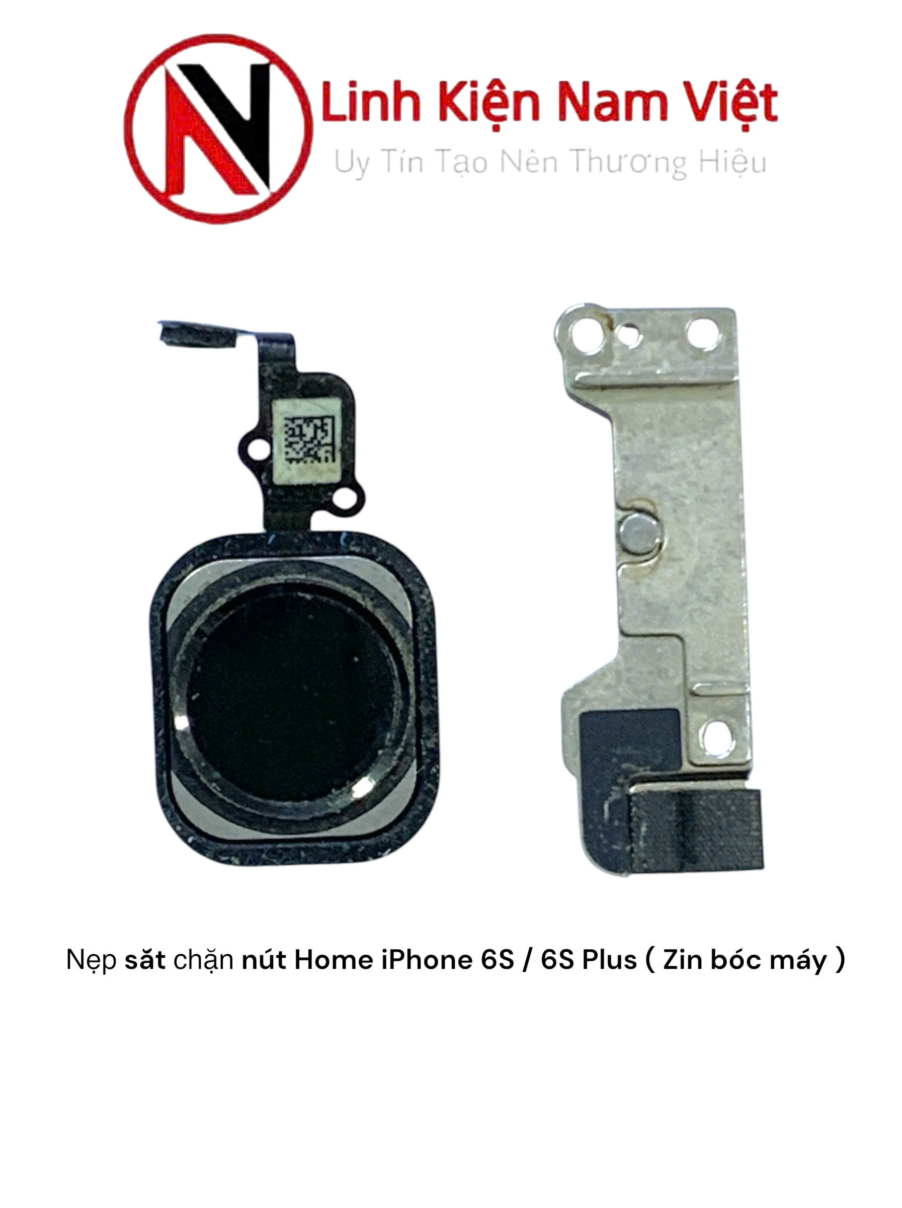 Nẹp sắt chặn nút Home iPhone 6S / 6S Plus ( Zin bóc máy )