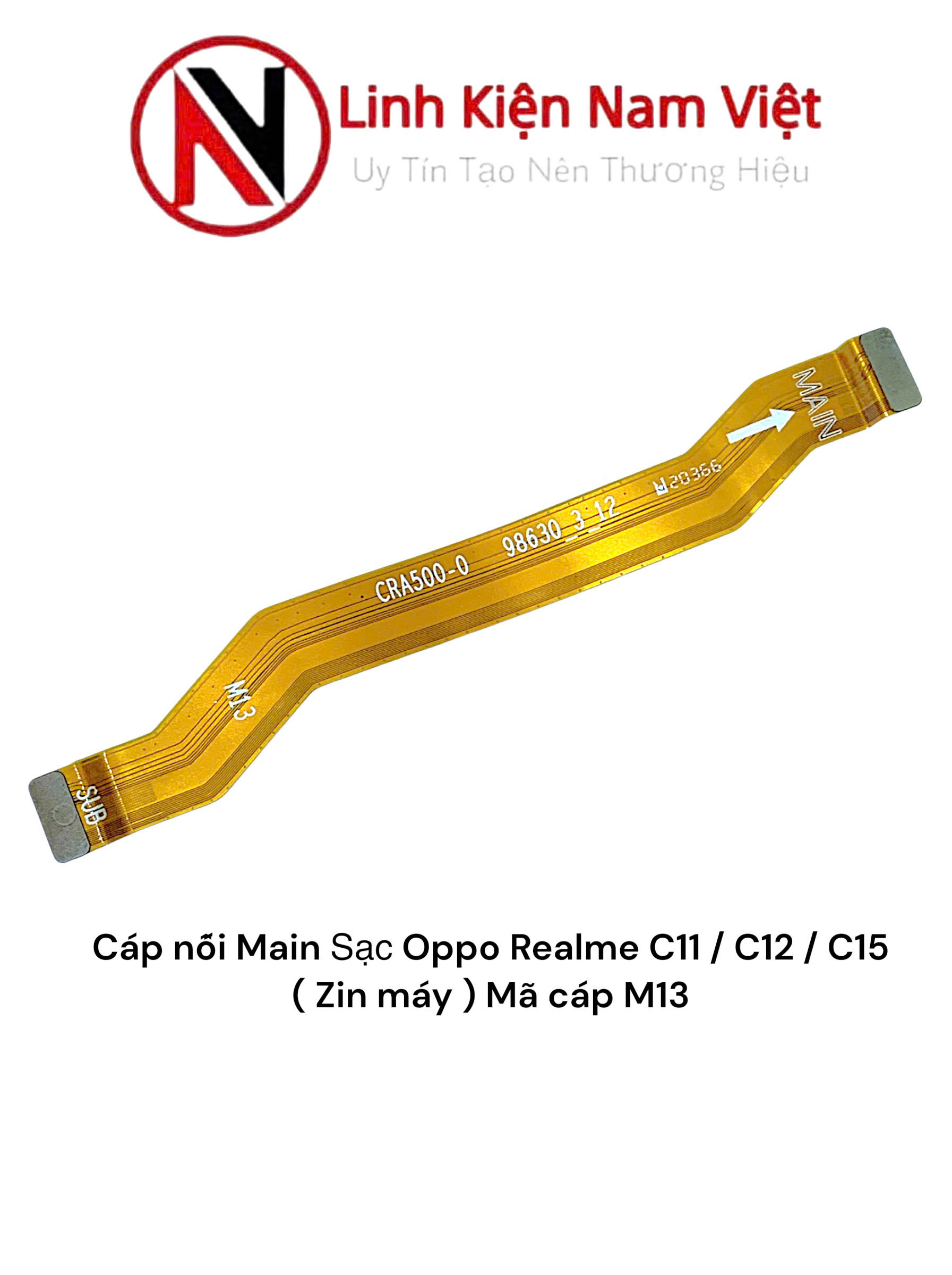 Cáp nối Main Sạc Oppo Realme C11 / C12 / C15 ( Zin máy ) Mã cáp M13