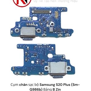 Cụm chân sạc bộ Samsung S20 Plus (Sm-G986b) Bảng B Zin