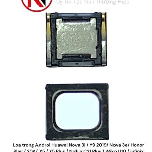 Loa trong Androi Huawei Nova 3i / Y9 2019/ Nova 3e/ Honor Play / 20A/ X5 / X5 Plus / Nokia C21 Plus / Wiko U10 / infinix Smart 8 / Hot 30 Play / Honor 8X / Nova 8se / P40 Lite / Honor Play 30 / Nokia 5.3 / Honor 7a / Nova Y72 ( Zin máy ) Vuông nhỏ Đa năng
