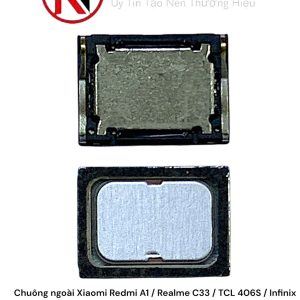 Chuông ngoài Xiaomi Redmi A1 / Realme C33 / TCL 406S / Infinix Smart 8 / 9 /Y02/ Y02T / Y03 / Pova LD7 / LD7J / itel A70 / Smart 7 / ZTE A35 / Hot 40i / itel A50 / Hot 30i / Redmi A2 / itel P65 / Hot 30 Play/ Y03T ( Zin máy ) Rời 2 chân ngang sài chung