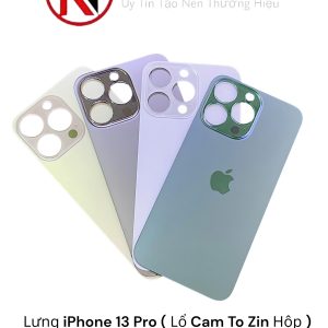 Lưng iPhone 13 Pro ( Lổ Cam To Zin Hộp )