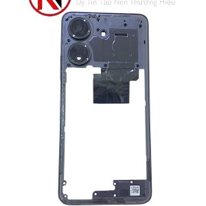 Kính Camera liền khung sườn Xiaomi Redmi 13C / Poco C65 ( Zin bóc máy )