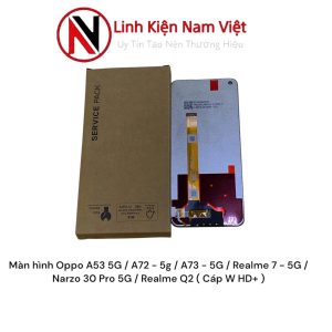 Màn hình Oppo A53 5G / A72 - 5g / A73 - 5G / Realme 7 - 5G / Narzo 30 Pro 5G / Realme Q2 ( Cáp W HD+ )