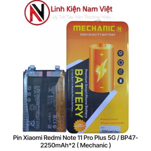 Pin Xiaomi Redmi Note 11 Pro Plus 5G / BP47- 2250mAh*2 ( Mechanic )