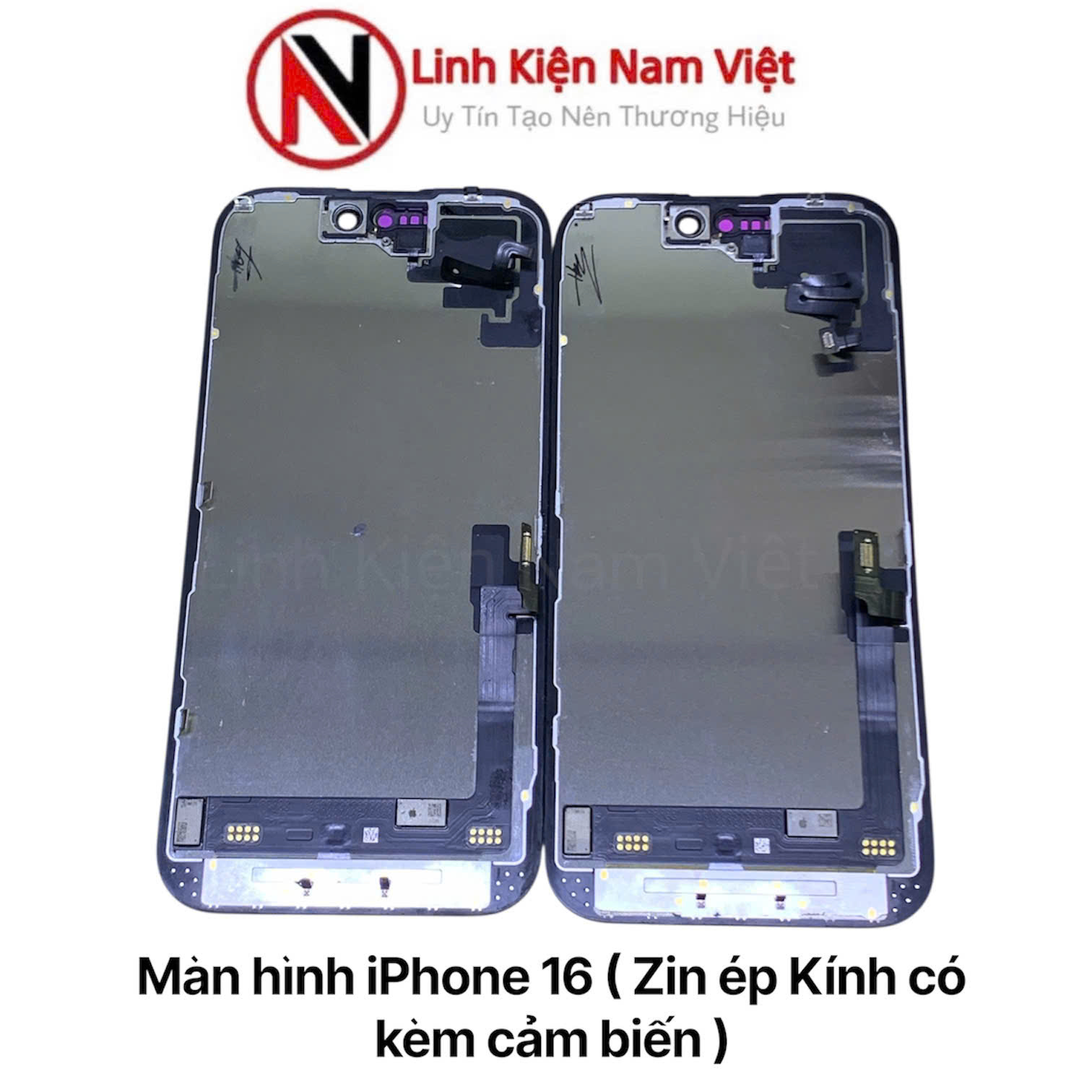 Màn hình iPhone 16 ( Zin ép Kính có kèm cảm biến )