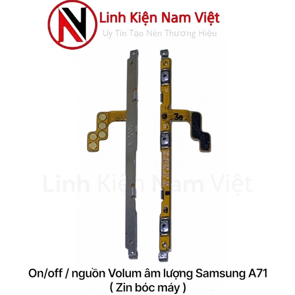 On/off / nguồn Volum âm lượng Samsung A71 ( Zin bóc máy )