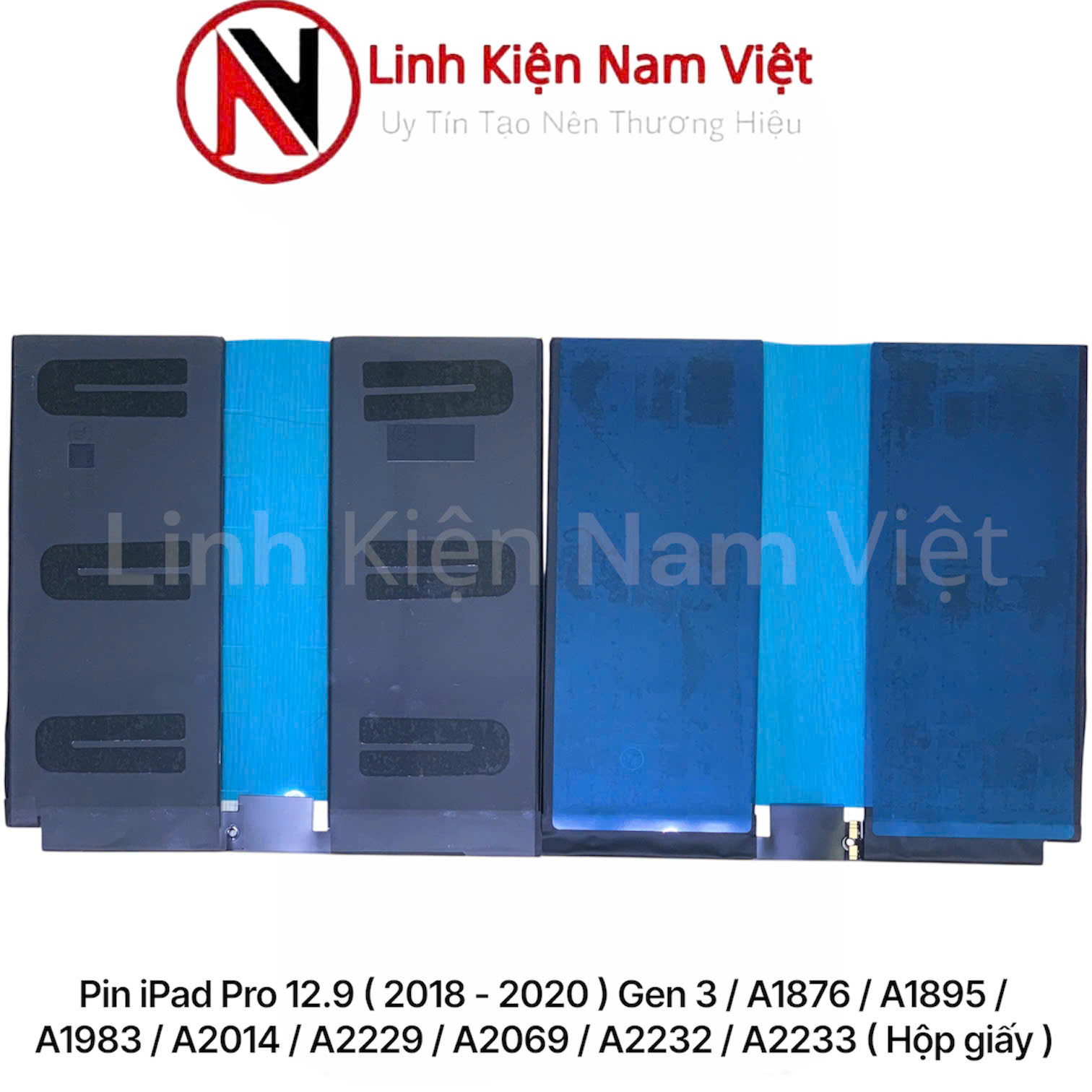 Pin iPad Pro 12.9 ( 2018 – 2020 ) Gen 3 / A1876 / A1895 / A1983 / A2014 / A2229 / A2069 / A2232 / A2233 ( Hộp giấy )