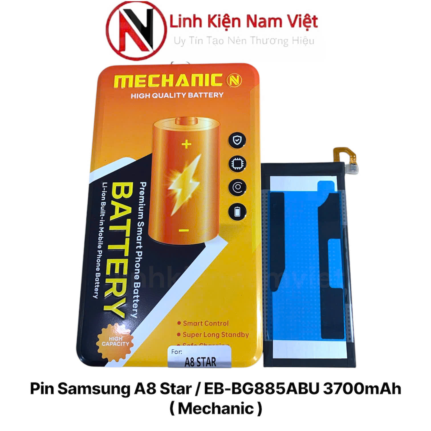 Pin Samsung A8 Star / EB-BG885ABU 3700mAh ( Mechanic )