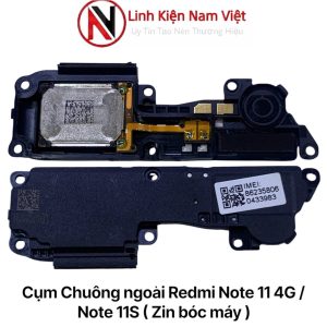 Cụm Chuông ngoài Redmi Note 11 4G / Note 11S ( Zin bóc máy )