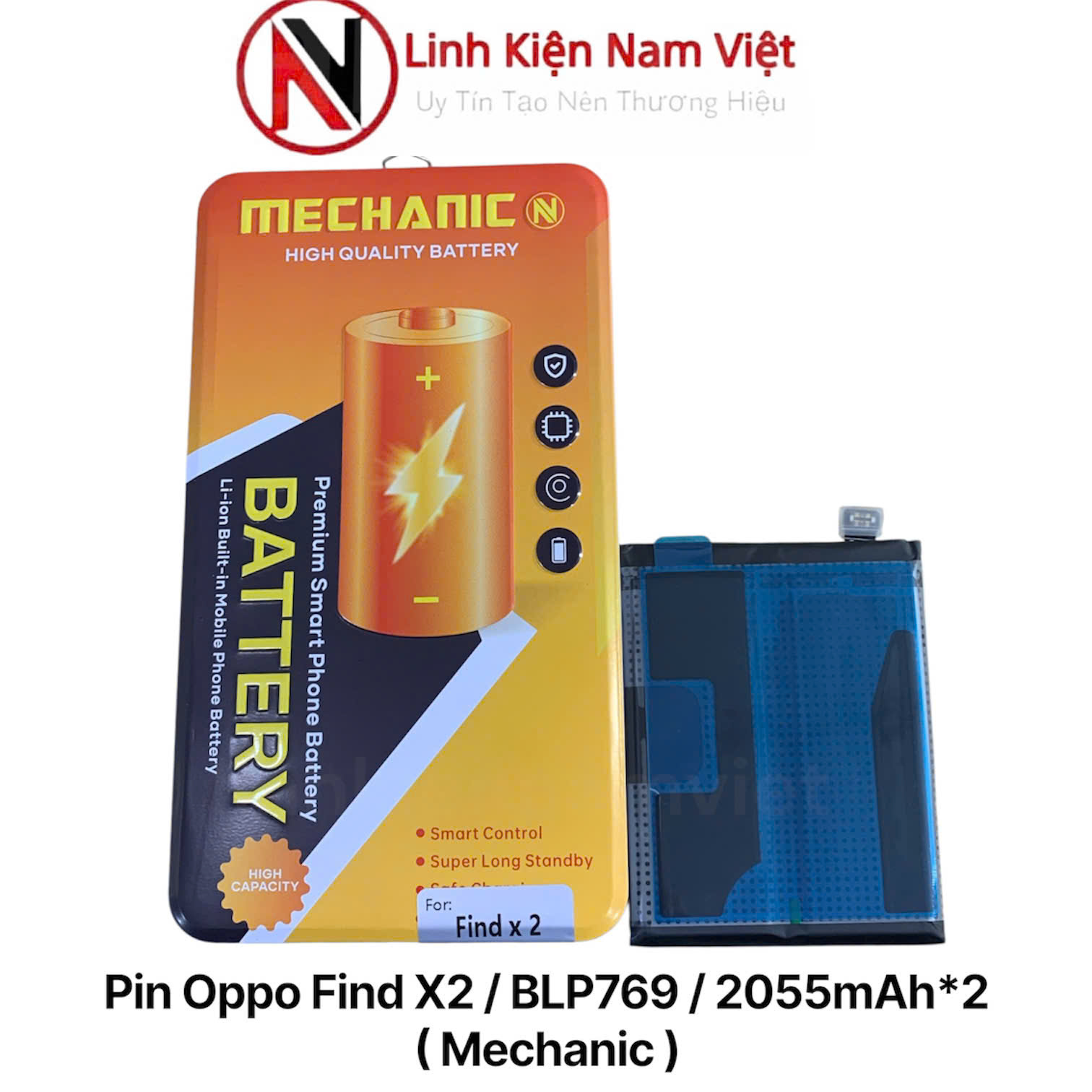 Pin Oppo Find X2 / BLP769 / 2055mAh*2 ( Mechanic )