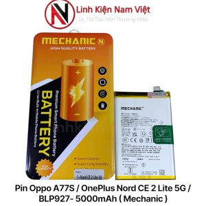 Pin Oppo A77S / OnePlus Nord CE 2 Lite 5G / BLP927- 5000mAh ( Mechanic )