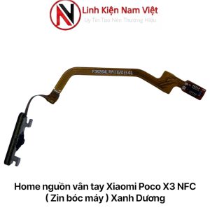 Home nguồn vân tay Xiaomi Poco X3 NFC ( Zin bóc máy ) Xanh Dương