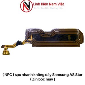 ( NFC ) sạc nhanh không dây Samsung A8 Star ( Zin bóc máy )