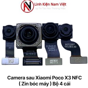 Camera sau Xiaomi Poco X3 NFC ( Zin bóc máy ) Bộ 4 cái