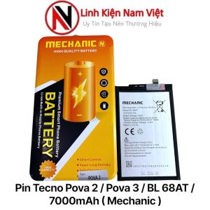 Pin Tecno Pova 2 / Pova 3 / BL 68AT / 7000mAh ( Mechanic )