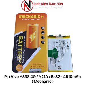 Pin Vivo Y33S 4G / Y21A / B-S2 - 4910mAh ( Mechanic )