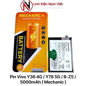 Pin Vivo Y36 4G / Y78 5G / B-Z5 / 5000mAh ( Mechanic )