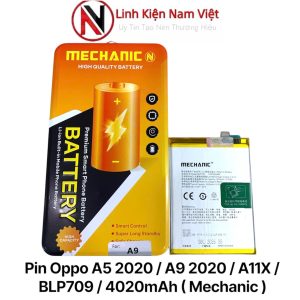 Pin Oppo A5 2020 / A9 2020 / A11X / BLP709 / 4020mAh ( Mechanic )