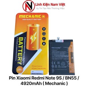 Pin Xiaomi Redmi Note 9S / BN55 / 4920mAh ( Mechanic )