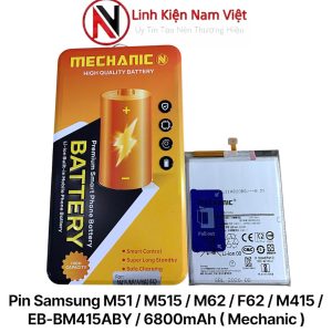 Pin Samsung M51 / M515 / M62 / F62 / M415 / EB-BM415ABY / 6800mAh ( Mechanic )