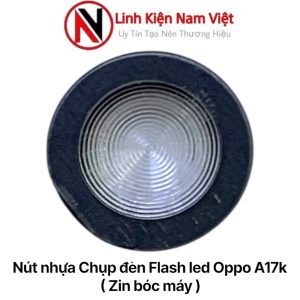 Nắp nhựa trắng chụp đèn led flash Oppo A17 / A17k ( Zin máy )