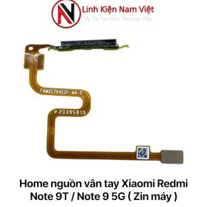 Home nguồn vân tay Xiaomi Redmi Note 9T / Note 9 5G ( Zin máy ) Đen