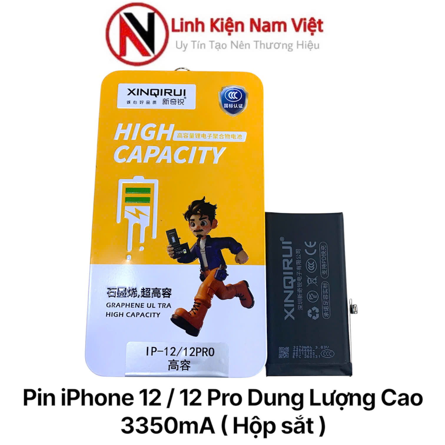 pin iPhone 12 / 12 Pro 3350mAh